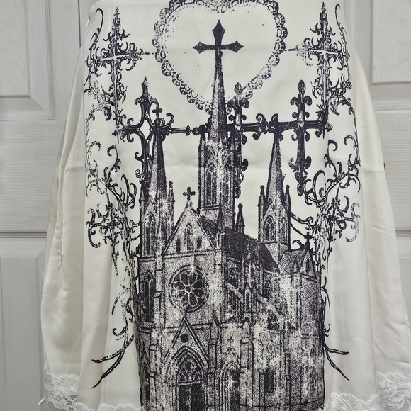 Gothic Lace Skirt - Picture 6 of 7